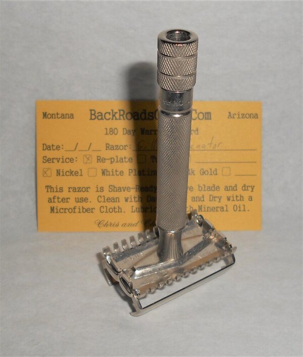 Gillette 1938 SenatorRazor TTO Refurbished Replated Mirror Nickel (41).JPG Gillette 1938 SenatorRazor TTO Refurbished Replated Mirror Nickel (41).JPG