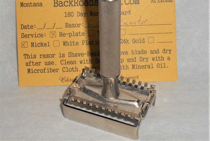 Gillette 1938 SenatorRazor TTO Refurbished Replated Mirror Nickel (44).JPG Gillette 1938 SenatorRazor TTO Refurbished Replated Mirror Nickel (44).JPG