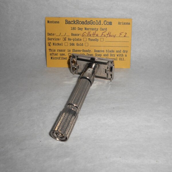 Gillette Fat Boy Razor 1960 TTO Adjustable Refurbished Mirror Nickel (19).JPG Gillette Fat Boy Razor 1960 TTO Adjustable Refurbished Mirror Nickel (19).JPG