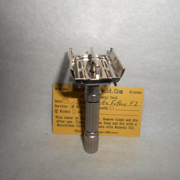Gillette Fat Boy Razor 1960 TTO Adjustable Refurbished Mirror Nickel (40).JPG Gillette Fat Boy Razor 1960 TTO Adjustable Refurbished Mirror Nickel (40).JPG