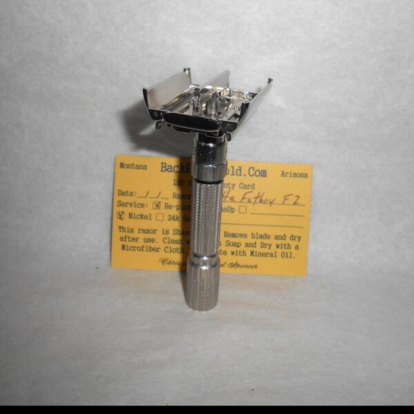 Gillette Fat Boy Razor 1960 TTO Adjustable Refurbished Mirror Nickel (42).JPG Gillette Fat Boy Razor 1960 TTO Adjustable Refurbished Mirror Nickel (42).JPG