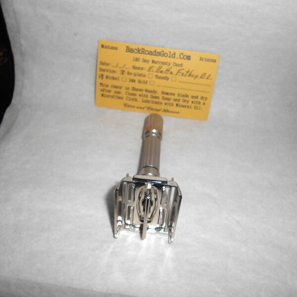 Gillette Fat Boy Razor 1960 TTO Adjustable Refurbished Replated Mirror Nickel G1–H2 (33).JPG Gillette Fat Boy Razor 1960 TTO Adjustable Refurbished Replated Mirror Nickel G1–H2 (33).JPG