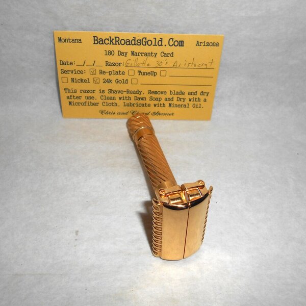 Gillette Aristocrat Deluxe Set 1936 W Case Refurbished Replated 24K Gold (2).JPG