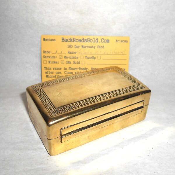 Gillette Aristocrat Deluxe Set 1936 W Case Refurbished Replated 24K Gold (63).JPG